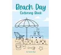 Beach Day Coloring Book