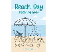 Beach Day Coloring Book