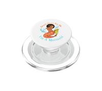 Beach Don't Try Me I'm A Mermaid Funny Black Sirene Donne PopSockets PopGrip per MagSafe