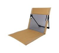 Beach Foldable Chair, Portable Legless Recliner Seat, Lightweight Sturdy Easy to Carry, Comodo Adjustable Backrest, Outdoor Lounger Accessory, Seating Relaxation Use for Beach Camping Lawn