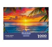 Beach Hammock Puzzle 1000 Pezzi Appassionati, Materiali Premium, Poster E Box Elegante - 70x50cm/1000pcs