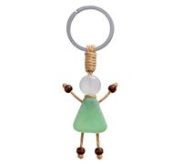 Beach Key Chain - Acrylic Key Chain, 45g Glass Pendant for Instant Item Identification, Decorative Charm, Rugged Design Piece with Reinforced Scratch Resistant Finish, Styling Tool for Backpack