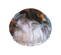 Beach Malibu Cuffia da Doccia Per Gli Uomini Cap Donne Riutilizzabile Impermeabile Lungo Spessa Cura Dei Capelli Brevi Bambini Bagno