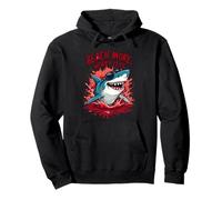Beach More Worry Less Mare Squalo Occhiali Felpa con Cappuccio