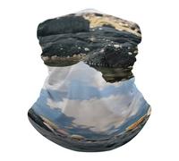 Beach Ocean Seashells Ghetta da Collo Durevole Bandana Multiuso Sciarpa A Tubo per Arrampicata Adulto Elegante Passamontagna