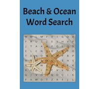Beach & Ocean Word Search Book: Beach & Ocean Word Find Puzzle for Adults, Seniors, & Teens