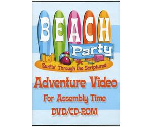 Beach Partry Surfin Through the Scriptures Adventure Video for Assembly Time