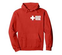 Beach Patrol Life Guard Salvataggio Surf Felpa con Cappuccio
