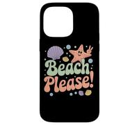 Beach Please Starfish Seashell Fun Vibes Custodia per iPhone 14 Pro Max