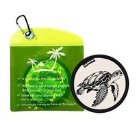 Beach Sand Remover, Waterless Sand Eraser Block, Gentle Skin-Friendly Cleaner, Portable Outdoor Cleaning Gadget, for Women, Men, Family, Kids, Beachgoers, Vacation, Travel