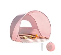 Beach Sun Shelter, Portable Lightweight Easy Setup Protection, Compact Outdoor Shade Tool, Reusable Camping Kit, Portable Travel Accessory, for Family Adults Picnic Pool Backyard Summer Sports Dog