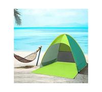 Beach sunshade, waterproof, heat-insulating and breathable, with 4 ground stakes for wind resistance