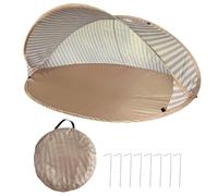 Beach Tent - Compact Sun Shade with Carry Bag, Beach Tent with Quick-Opening Portable Design | Foldable Sunshade for Travel, Camping, Backyard, Festival, Outdoor Park, No Assembly Required