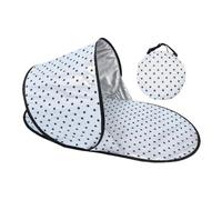Beach Tent Foldable Waterproof Lightweight Sunshade Shelters | Expanded 55.91" x 28.35" Half-Open Design, Lightweight 250g Polyester Cloth with Fiber Rods, for Beach Tanning & Garden Tanni