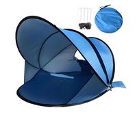 Beach Tent, Portable Instant Setup, Camping Beach Tents | 51.2x51.2x39.4in Lightweight Beach Cabana for Sand Outdoor Hiking Adventure Garden Lawn Park Backyard