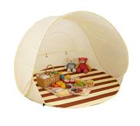 Beach Tent - Portable UV Protection Sunshade Shelter, Waterproof Folding PopUp Tent for 3 Person, Easy Setup Outdoor Shade | Beach Sun Shelter for Camping Travel Hiking Fishing Park Family Summer Use