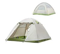 Beach Tent Shelters 2-4 Person Outdoor Camping Beach Tent Sun Shade with with Zipped Double Door And Carry Bag for Family - Easy Setup Vision