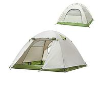 Beach Tent Shelters 2-4 Person Outdoor Camping Beach Tent Sun Shade with with Zipped Double Door And Carry Bag for Family - Easy Setup Vision