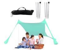 Beach Tent Sun Shelter - UPF 50+ Protection 4 Sandbags