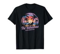 Beach The Bahamas Nassau Vacation Caribbean Tropical Summer Maglietta