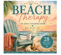 BEACH THERAPY AN ADULT COLORING BOOK