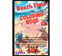 Beach Time coloring book: coloring book