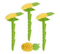 Beach Towel Clips, 4-Piece Outdoor Mat Stakes and Sand Pegs Set, Windproof Blanket Anchors for Ground Hold, Picnic Clamps, Ideal Camping Festival Park Sports Family Gathering Use