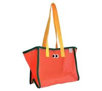 Beach Toy Organizer - Kids Mesh Beach Bag | Durable Play Tote for Collecting Shells, Sand Toys, Water Shoes, Snacks, Towels, and Accessories, Easy to Carry Summer Bag for Boys, Girls, Pool Trips