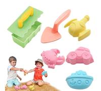 Beach Toys, Sand Mold Set, Kids Shovel Kit, Educational Game Tools for Snow Poolside Summer Backyard Party Preschool Learning Outdoor Play Activity Fun, Creative P