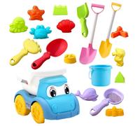 Beach Toys, Shovel and Bucket Kit, Sandbox Play Set for Kids, Backyard, Playground, Park, Picnic, Camping, Outdoor Vacation, Sensory Play, Birthday Party, Preschool