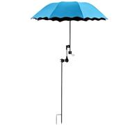 Beach Umbrella Camping Sunshade - Portable UV Protection Parasol Tent