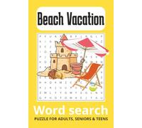 Beach Vacation Word Search: Beach Themed Word Searches with Easy to Read Print about, Beach, Vacation, Ocean, and More] 6x9 Inches, 110 Pages] 50+ ... Gift for Vacations, Holidays and Free Times
