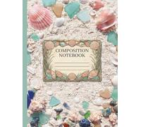 Beach Vibes Composition Notebook Wide Ruled: Serene Coastal Artistic Motif Journal for School Students and Instructors
