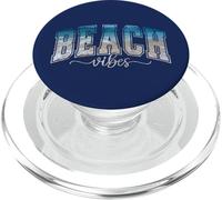 Beach Vibes Ocean Shoreline Coastal Design PopSockets PopGrip per MagSafe