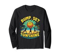 Beach Volleyball Bumb Set Sunshine Maglia a Manica