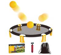 Beach Volleyball Game with Carry Bag 2 Balls for Beach Yard Lawn Backyard Park I
