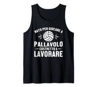 Beach Volleyball Sport Volley Nato Per Giocare A Pallavolo Canotta