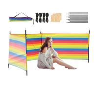 Beach Wind Blocker, Camping Privacy Screen Wind, Windproof Shade Shelter, Portable Outdoor Gear for Vacation, Fishing, Backyard Fun, Travel Accessories, Small, Medium, Large