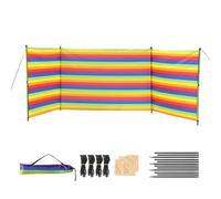 Beach Wind Blocker - Outdoor Wind Tent | Camping Privacy Screen Winds Blocker | Shelter Barrier Windproof Shade, Portable Outdoor Gear Travel Accessories For Vacation, Fishing, Backyard Fun