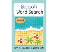 Beach Word Search Puzzle Book: Word Searches With Easy-to-read Print And Solutions About Beaches, Summer, Sea and More | 6x9 inches, 110 Pages | 50+ ... Gift For Vacations, Holidays and Free Times