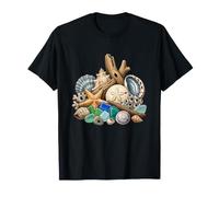 Beachcomber Seashells Stelle Marine Ocean Treasures Maglietta