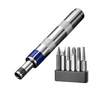 Beaching Screwdriver Set, 6 Bits Magnetic Portable Universal Metal Device, Switchable Repair Tool Kit With Sturdy Build, Premium Quality Repair Accessory, Reliable Solution For Stubborn Fasteners