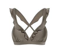 Beachlife top da bagno da donna top da nuoto top da bikini, grigio talpa, 38 C/M