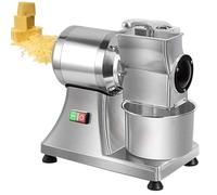 Beachtiful Grattugia Elettrica per Formaggio di Grandi Dimensioni da 550 W, Macinaburro Elettrico in Acciaio Inox, Macchina per Macinare Formaggio Commerciale, per Grani di Burro e Formaggio
