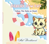 Beachy Fun Day: Colour this Cuttie on the Beach