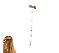 Beachy Mermaid Hair Accent, Blue Bead Starfish Hair Clip(1pcs)