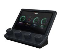 BEACN Mix interfaccia audio USB C | Mixer audio Windows per PC Gaming | Controllo audio a 4 canali con display a colori da 5 pollici e manopole di precisione (oscuro)