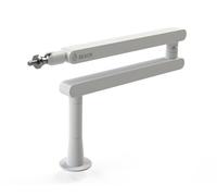 BEACN Supporto per microfono, di qualità professionale, regolabile, a basso profilo, con rotazione a 360°, gestione dei cavi, morsetto facile, misura universale per streaming, podcasting, gaming,