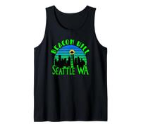 Beacon Hill Seattle WA Beacon Hill quartiere con Skyline Canotta