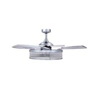 Beacon Lighting Beacon ventilatore da soffitto Fanaway Corbelle cromo silenzioso Beacon Lighting